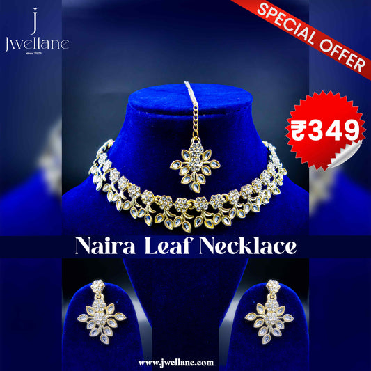 Naira Leaf Necklace